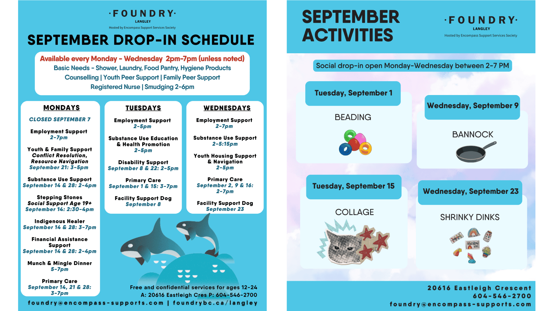 September Calendar 1