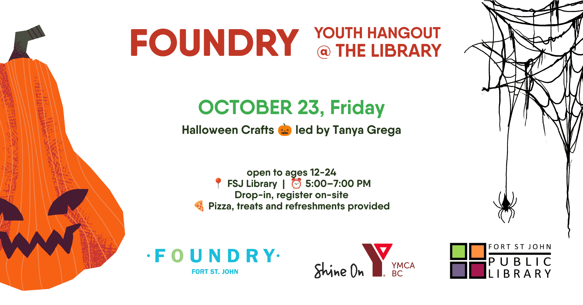 Youth Hangout - Halloween Crafts