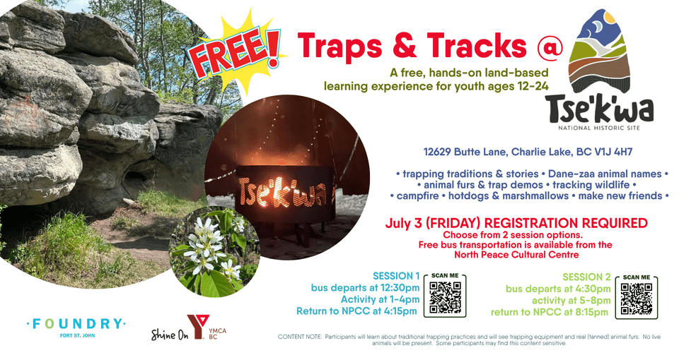 Traps & Tracks at Tse'k'wa